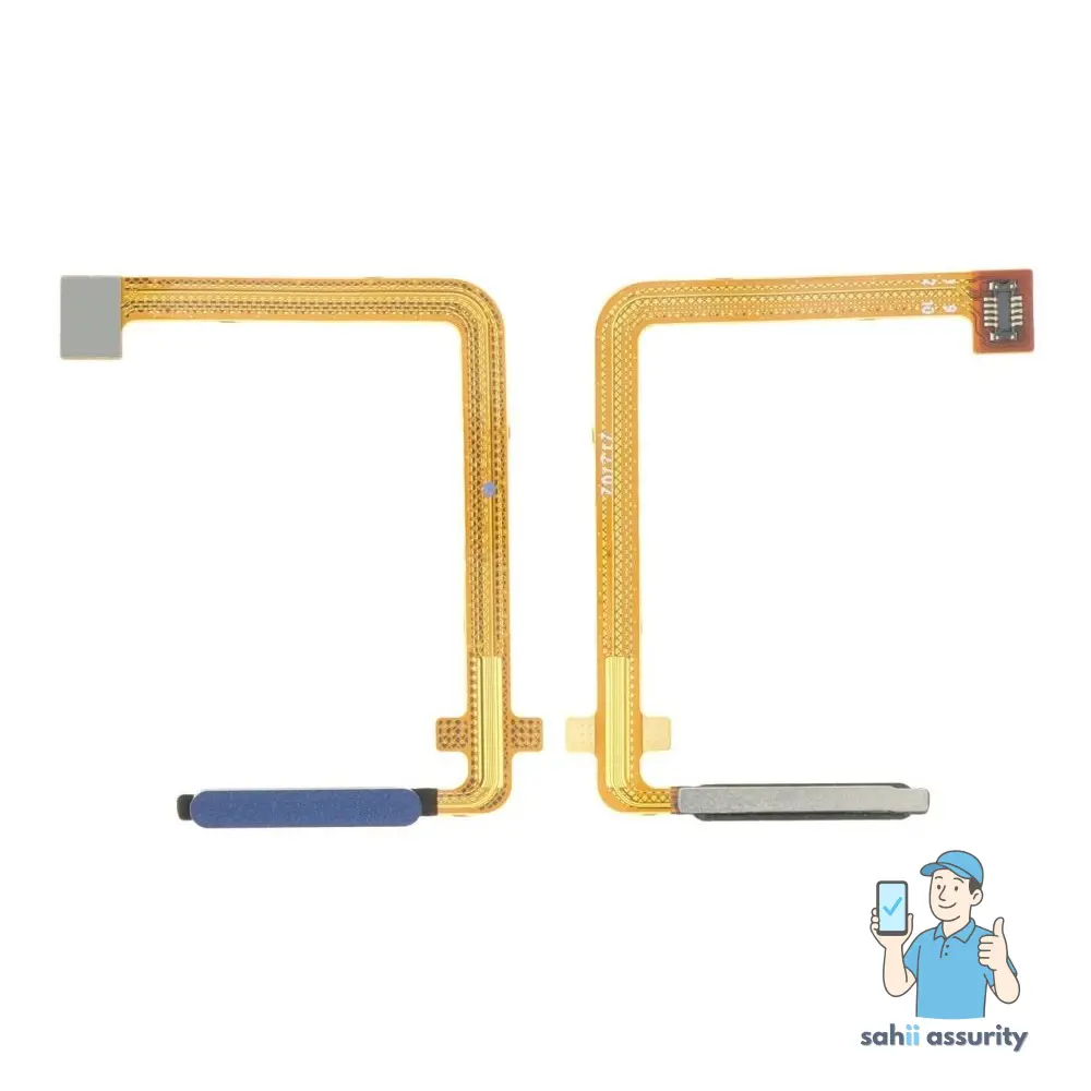 Fingerprint Sensor with Flex Cable for Motorola Moto G51 5G Blue